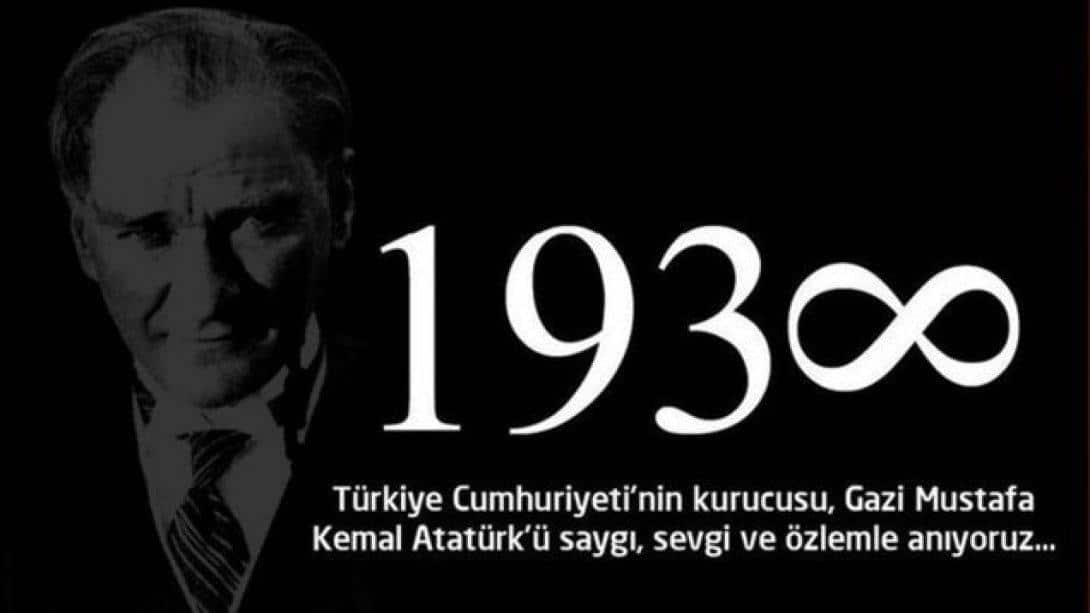 Çamoluk'ta, Mustafa Kemal Atatürk Saygı ve Özlemle Anıldı!